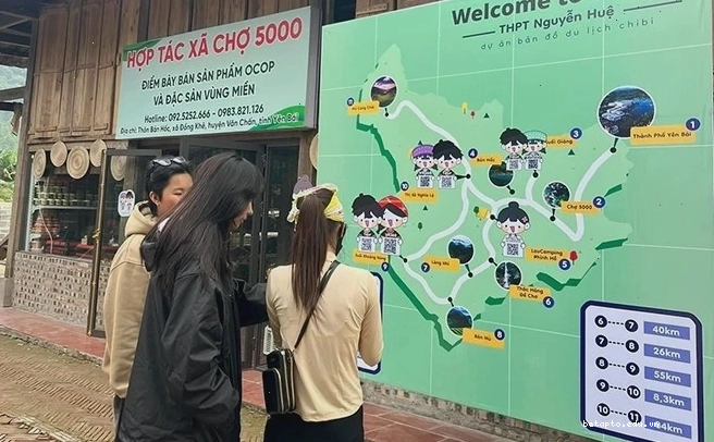 hinh chibi chibi cac di tich lich su tren ban do so