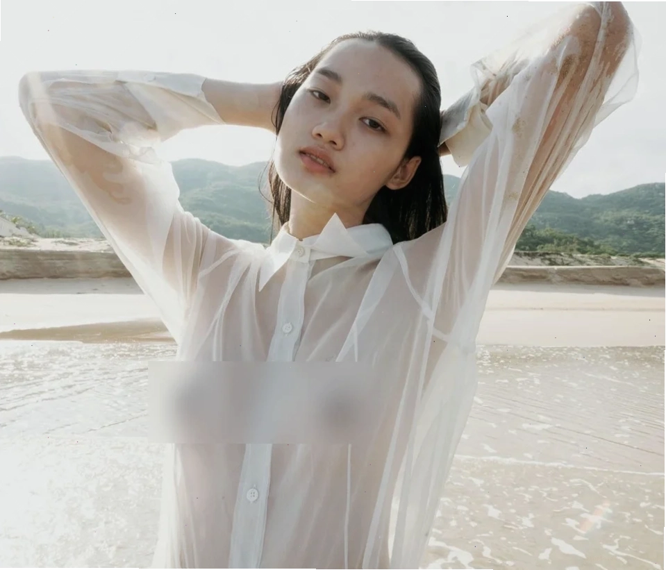 hình ảnh hot girl ngực khủng thả rông