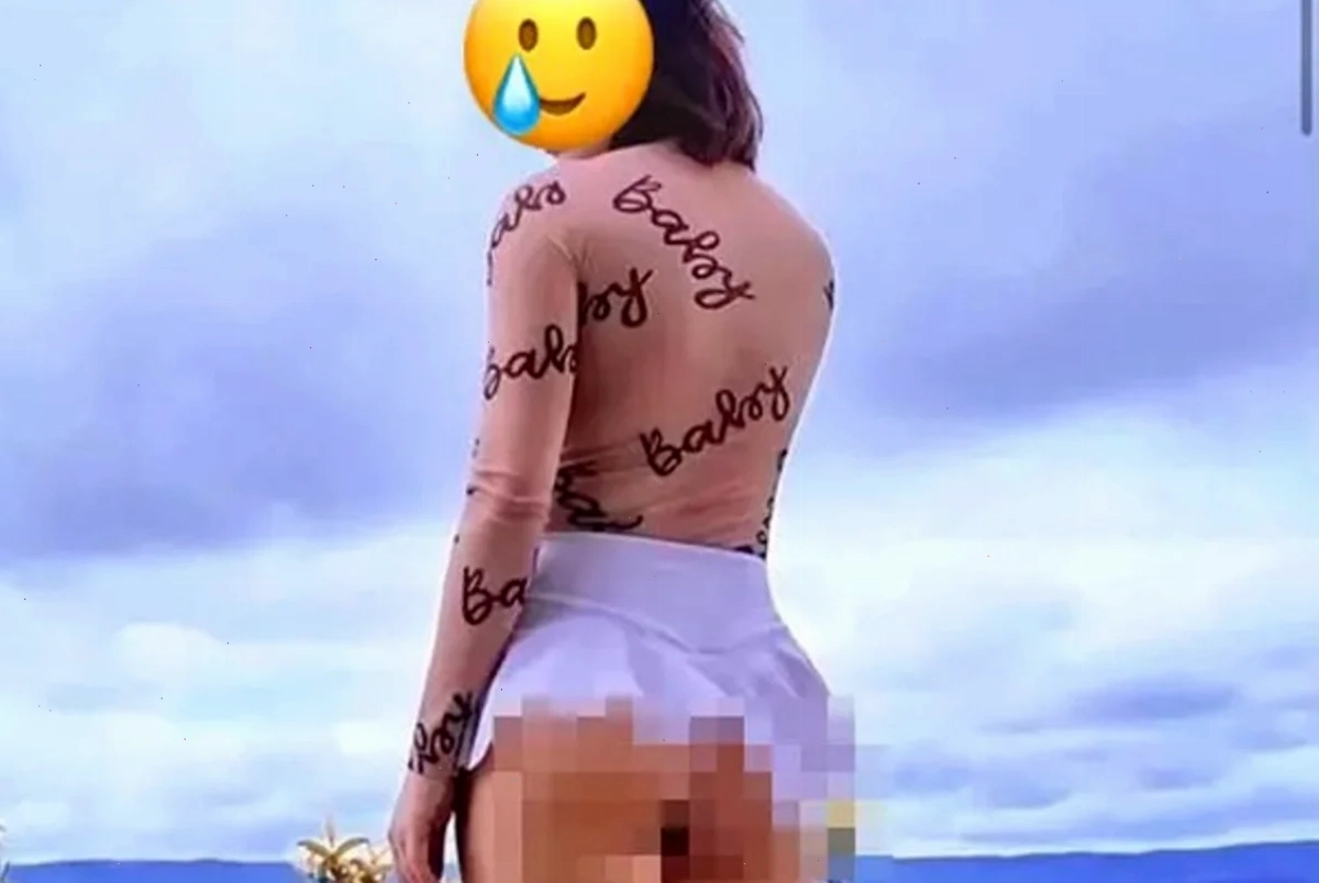 hình ảnh hot girl ngực khủng thả rông