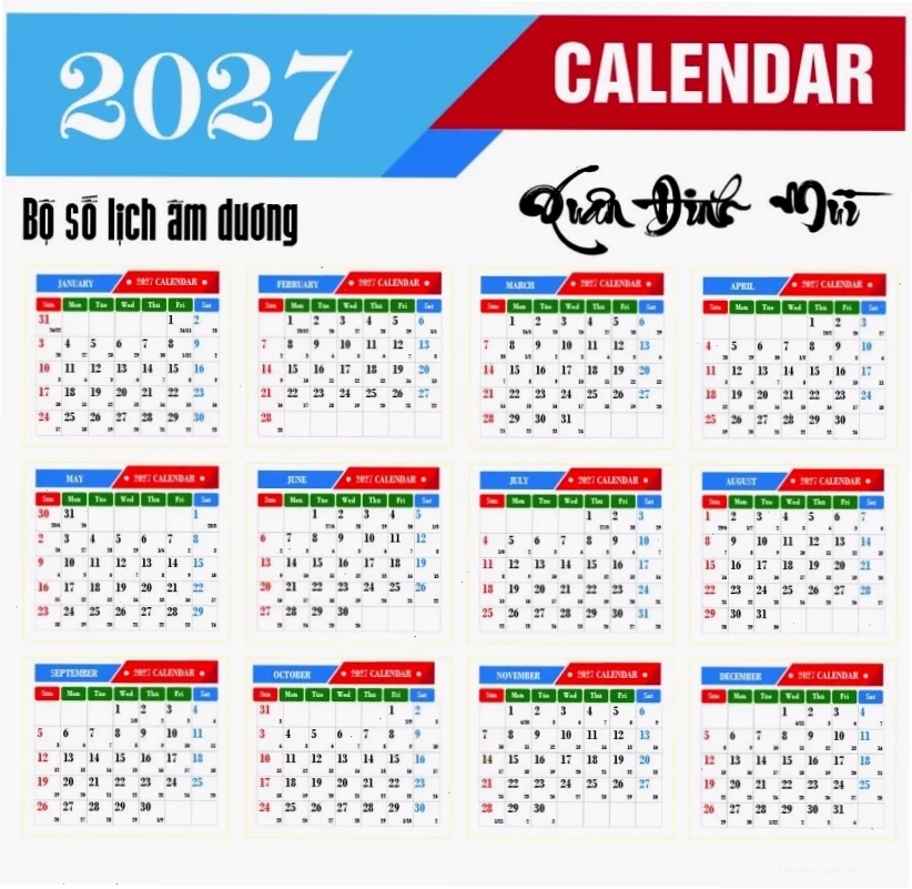 tết âm lịch 2027 ngày mấy âm lịch