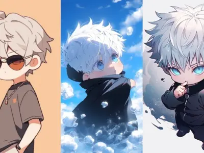 Tải ngay bộ sưu tập ảnh gojo chibi siêu đáng yêu miễn phí
