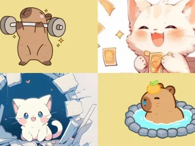 Tải ngay ảnh avatar cute chibi chất lượng cao full HD