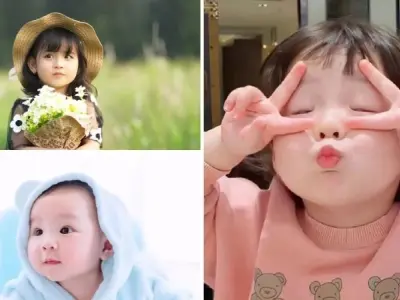 Bộ sưu tập ảnh em bé gái đáng yêu khiến ai cũng tan chảy
