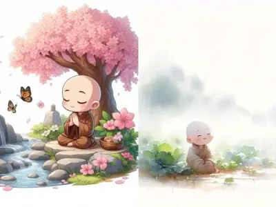 Bộ sưu tập ảnh avatar chú tiểu dễ thương cho bạn tải ngay