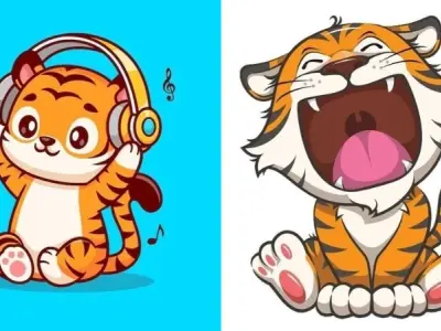 Tổng hợp ảnh avatar con hổ chất ngầu cho mạng xã hội