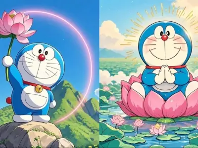 Tải ngay ảnh avatar Doremon dễ thương cho mạng xã hội