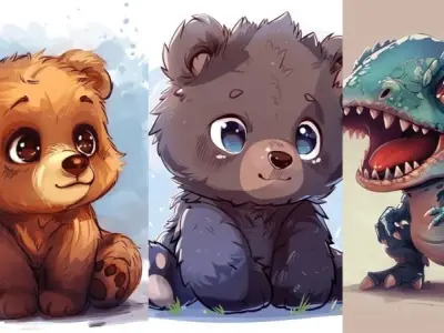 Tổng hợp ảnh avatar gấu chibi cute khiến bạn tan chảy