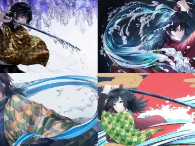 Tải ngay bộ avatar Giyuu chất lừ dành cho tín đồ anime