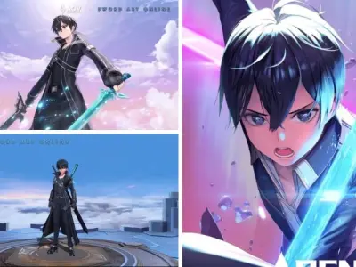 Những bức ảnh Kirito ngầu lòi khiến cộng đồng mạng bùng nổ