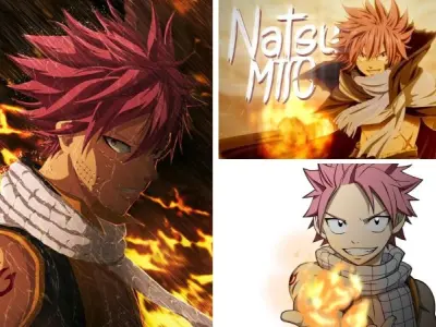 Bộ sưu tập ảnh Natsu Dragneel đầy cá tính và độc đáo