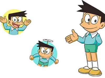 Loạt ảnh Suneo đa phong cách khiến người xem thích thú