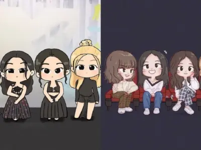 Mê mẩn trước bộ ảnh Blackpink cute chibi đầy màu sắc