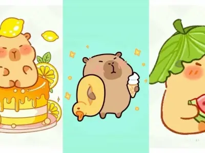 Top những ảnh capybara chibi dễ thương khiến bạn mê mẩn