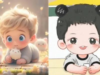 Tổng hợp những ảnh chibi bé trai dễ thương siêu đáng yêu
