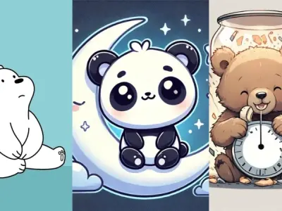 Tuyển chọn ảnh chibi gấu đáng yêu cho tín đồ dễ thương