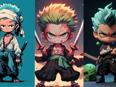 Tổng hợp ảnh chibi Zoro cực chất không thể bỏ lỡ