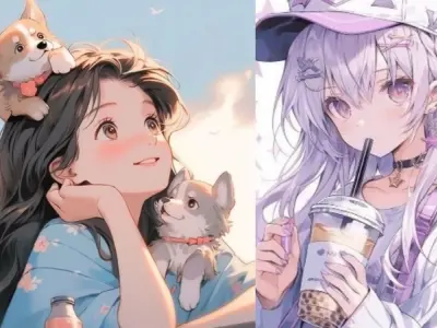 Tải ngay loạt ảnh cô gái chibi buồn cực kỳ dễ thương