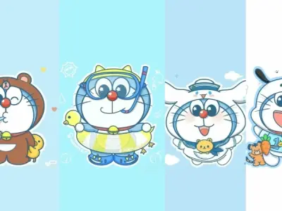 Bộ sưu tập ảnh Doraemon chibi cute đáng yêu miễn phí