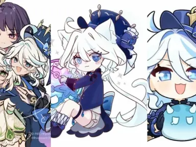 Tuyển tập ảnh furina chibi siêu dễ thương cho fan Genshin