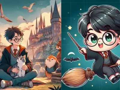 Tổng hợp những ảnh harry potter chibi siêu dễ thương