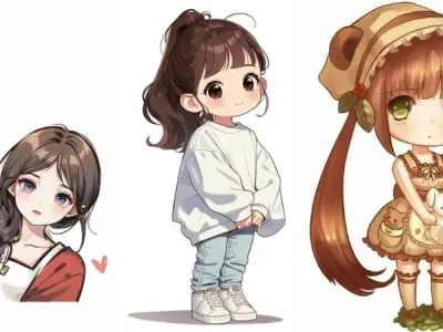Tổng hợp những hình ảnh chibi nữ cute đáng yêu nhất