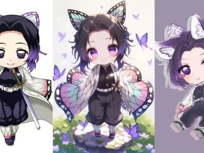 Tuyển chọn hình ảnh shinobu chibi cute cho fan anime
