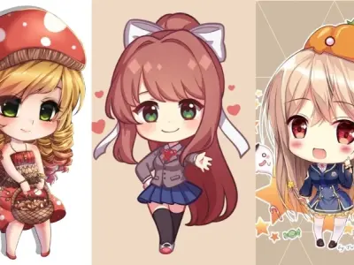 Tổng hợp hình ảnh hình nền chibi cute miễn phí full HD