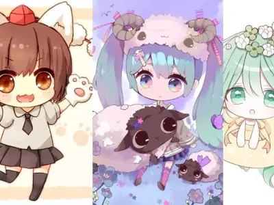 Tải ngay bộ sưu tập hình nền chibi đáng yêu miễn phí