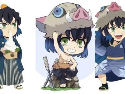 Top ảnh inosuke chibi cute cho fan Kimetsu no Yaiba