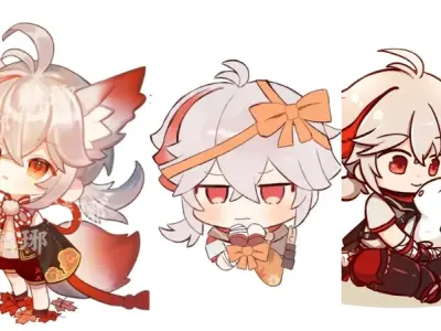 Tổng hợp ảnh kazuha chibi dễ thương dành cho fan Genshin