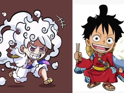 Ngắm nhìn loạt ảnh Luffy chibi đẹp không thể rời mắt