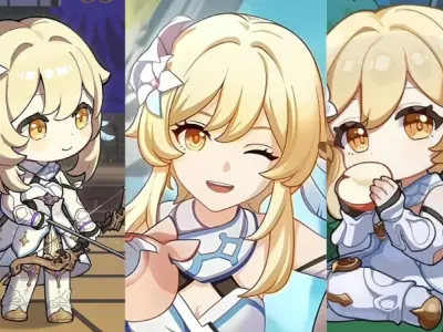 Tuyển tập ảnh lumine chibi dễ thương cho fan Genshin