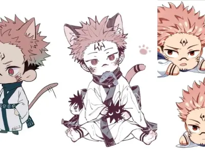 Bộ sưu tập hình ảnh Sukuna Chibi đẹp mê ly miễn phí