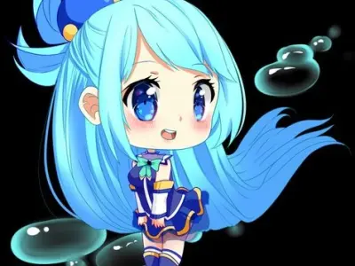 Khám phá bộ sưu tập ảnh aqua chibi đẹp dễ thương nhất