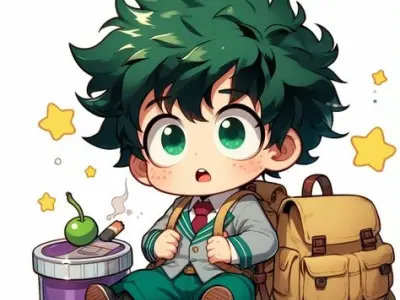 Tổng hợp ảnh deku chibi cực dễ thương cho fan anime