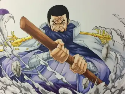 Tổng hợp ảnh Fujitora đẹp nhất dành cho fan One Piece