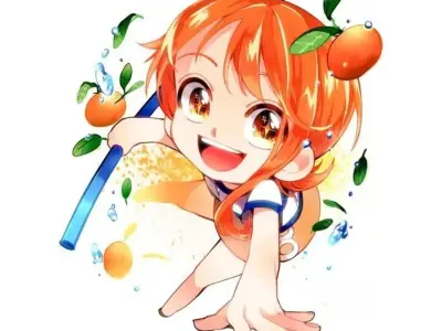 Tổng hợp ảnh Nami chibi đẹp nhất dành cho fan One Piece