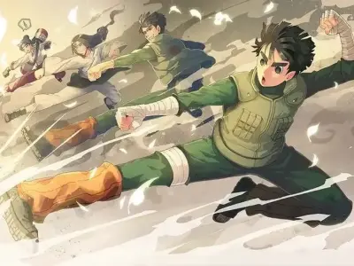 Xem ngay những ảnh Rock Lee cực ngầu không thể bỏ qua