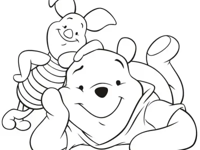 Khám phá bộ sưu tập tranh tô màu gấu Pooh mới nhất