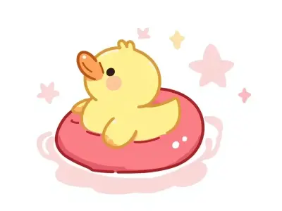 Tổng hợp ảnh vịt vàng chibi siêu dễ thương đang gây sốt