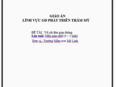 Tranh Tô Màu Đèn Giao Thông Sáng Tạo Cho Bé Học Luật