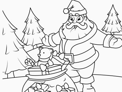 Tranh Tô Màu Ông Già Noel: Khơi Nguồn Sáng Tạo Cho Bé Mùa Giáng Sinh
