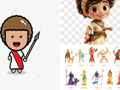Khám phá bộ sưu tập chibi nhân vật thần thoại Hy Lạp cực đáng yêu 2026